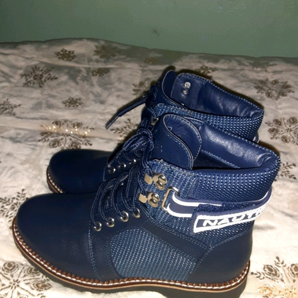 Women's Nautica Boots navy blue